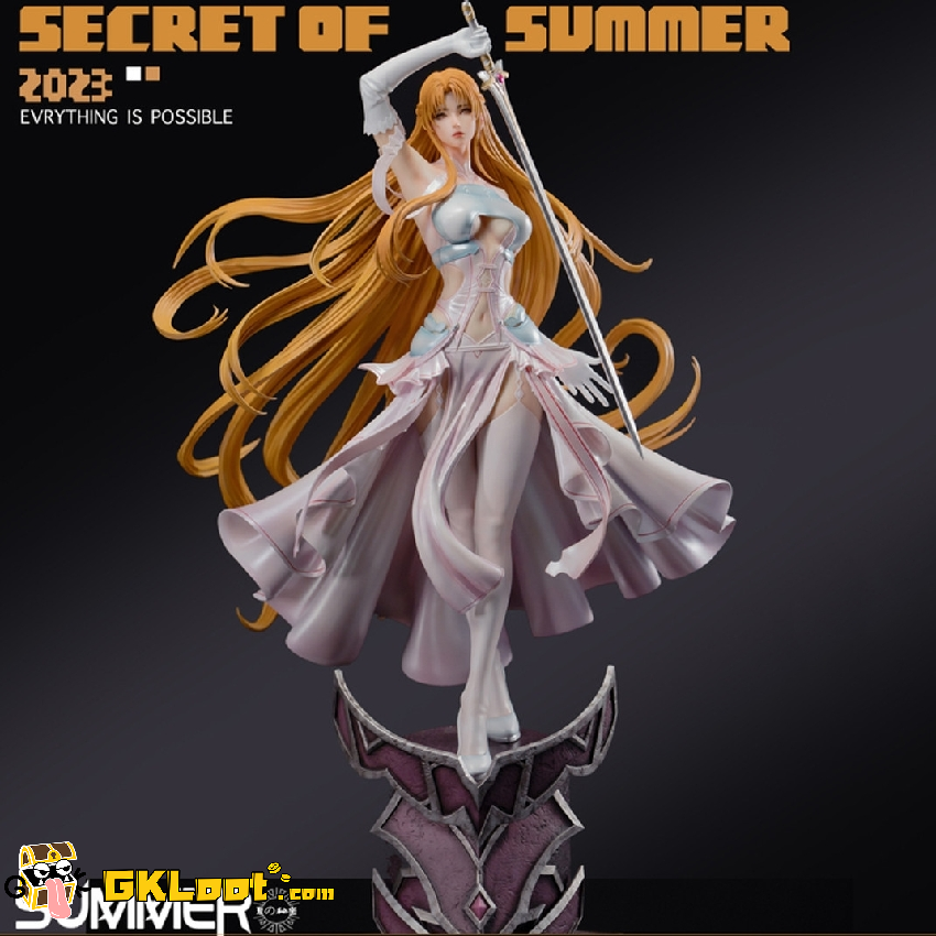 Secret of Summer Studio 1/4 Sword Art Online Yuuki Asuna Statue