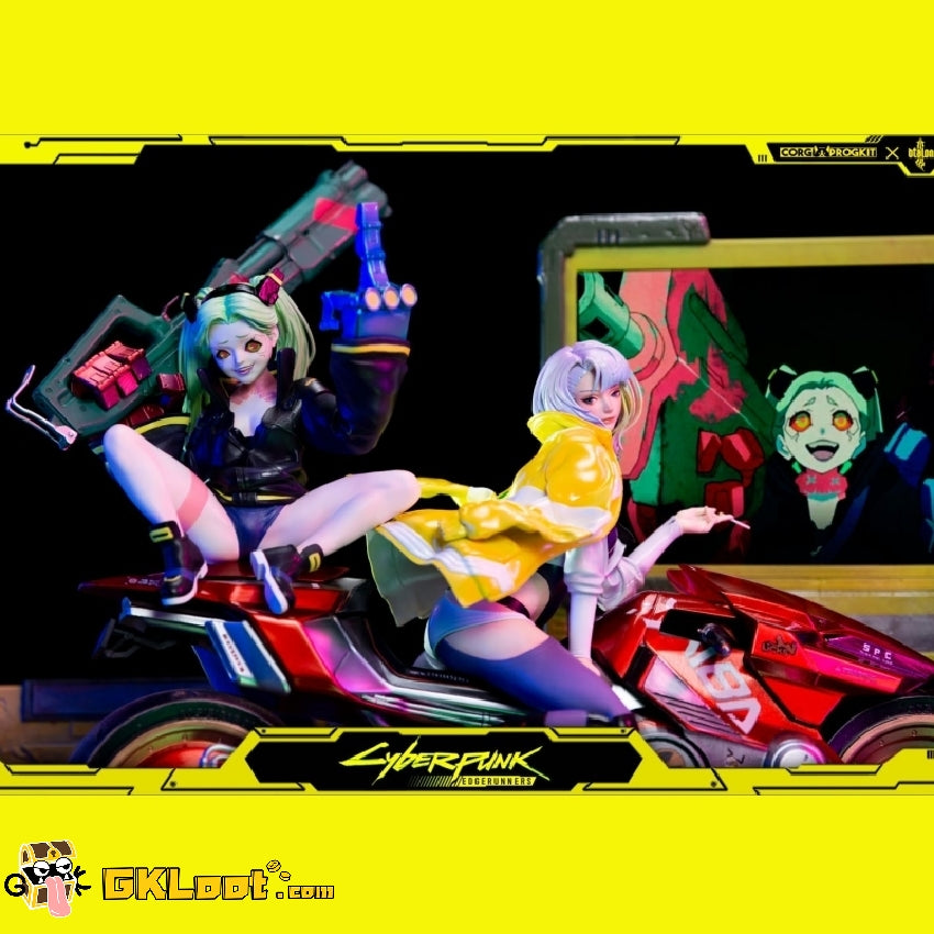 Cyberpunk: Edgerunners Shows Off David, Rebecca and Lucy Figures