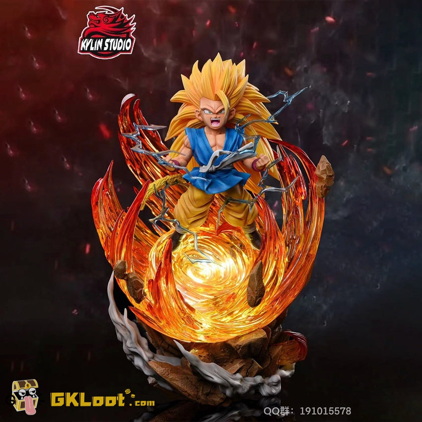 [Out of stock] Kylin Studio Dragon Ball SS3 Goku Statue