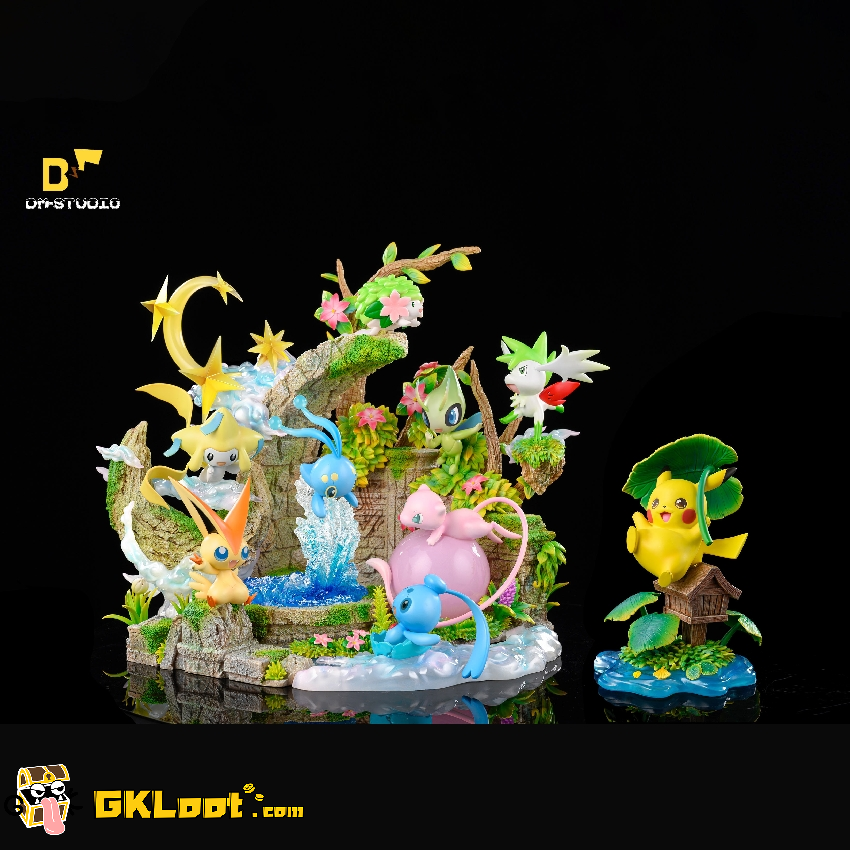 [In Stock] DM Studio Pokémon Mythical Pokémon Family Statue