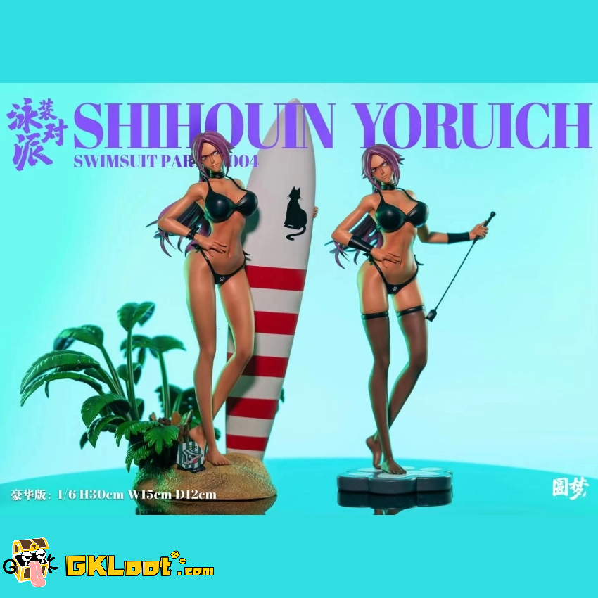 [Out of stock] Yuan Meng Studio 1/6 Bleach Swimsuit Party Yoruichi Shihōin Statue