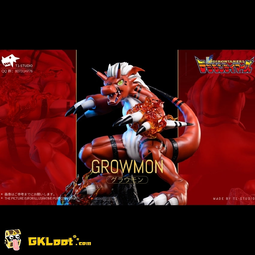 [Pre-Order] T1 Studio Digimon Growmon Statue