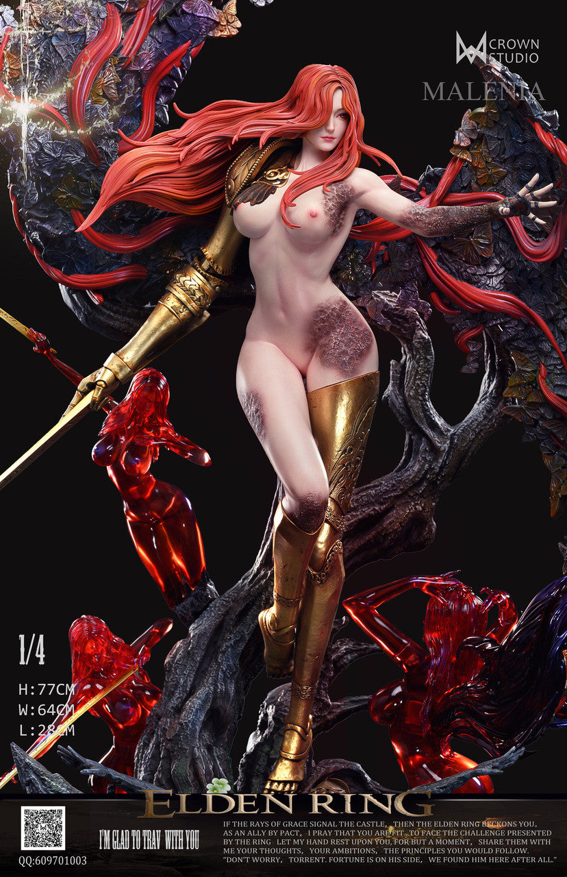 [Out of stock] Crown Studio 1/4 Elden Ring Malenia Statue