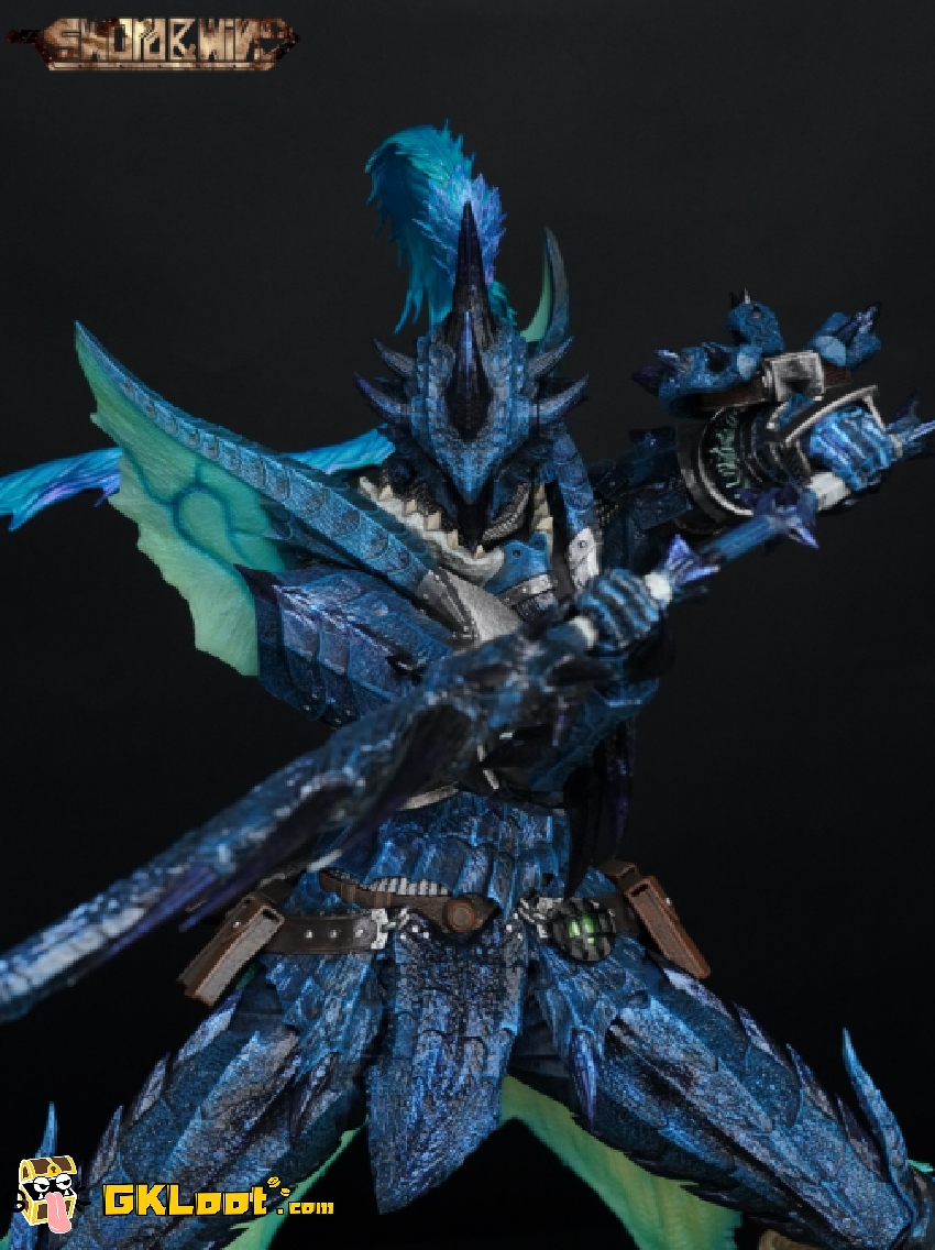 [Pre-Order] Sword Studio Monster Hunter Male Fire Dragon Rathalos Azure Rathalos Statue