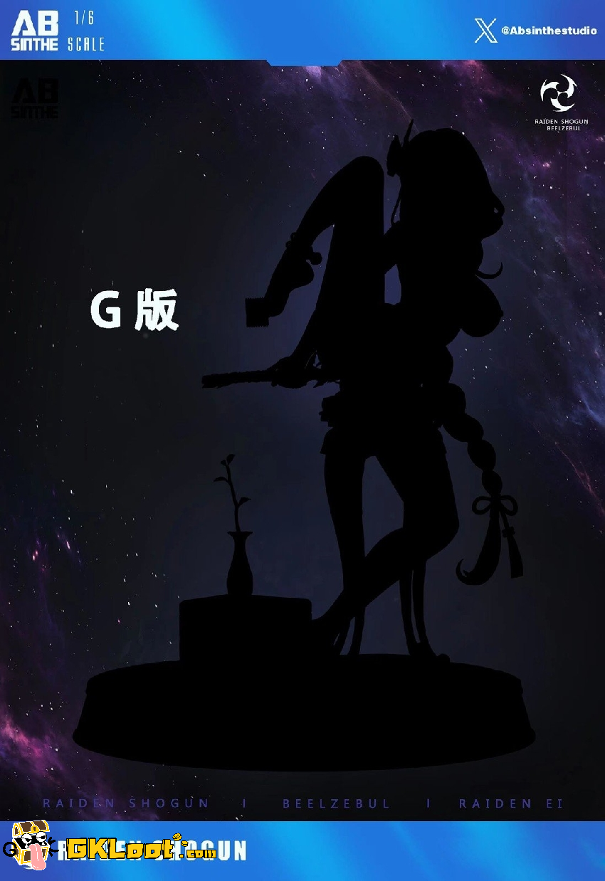 [Pre-Order] ABsinthe Studio 1/6 Genshin Impact Raiden Shogun Statue