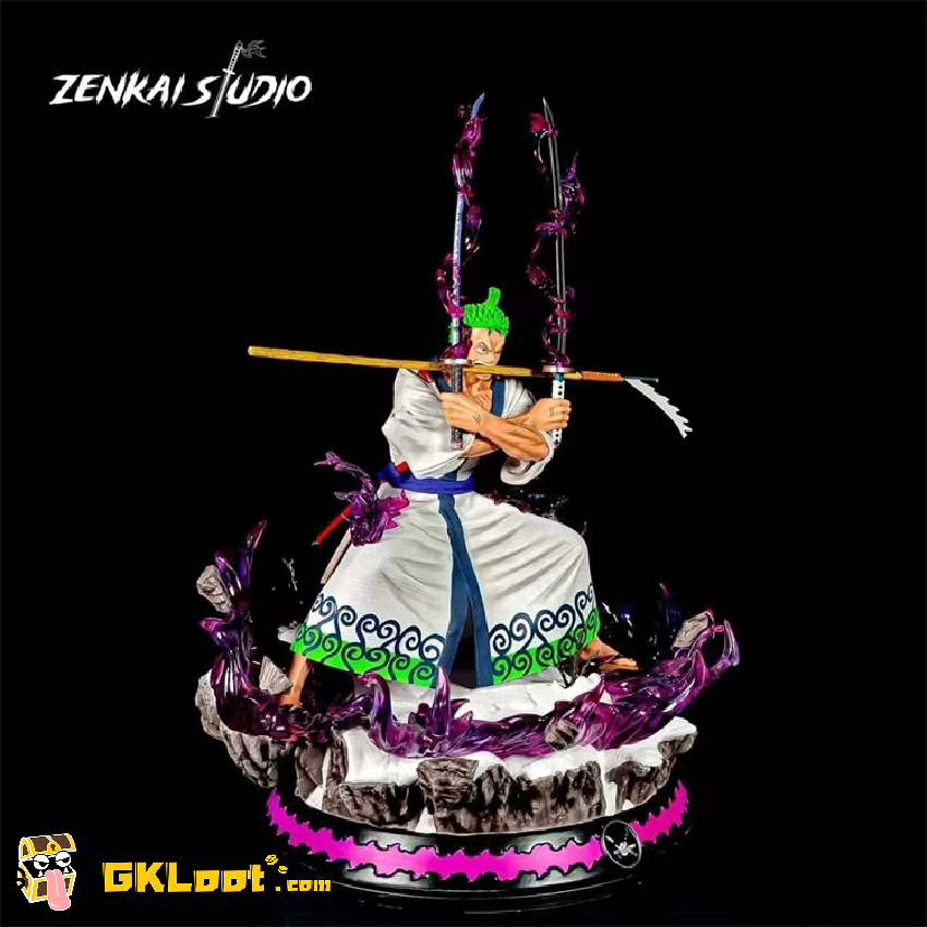 [Pre-Order] Zenkai Studio One Piece Roronoa Zoro Statue w/LED