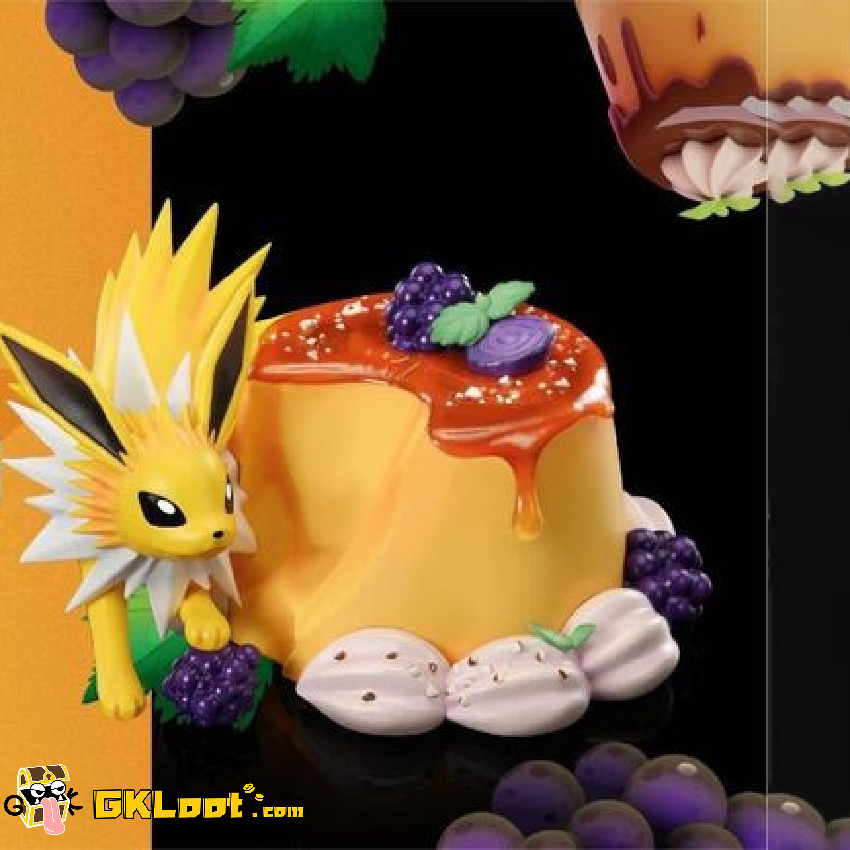 [Out of Stock] Wing Studio & HZ Studio Pokémon Dessert Series No.8 Jolteon Fruit Cake Statue