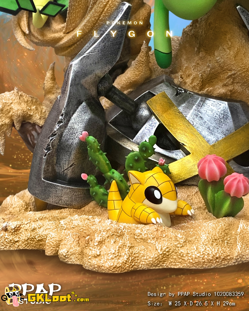[In Stock] PPAP Studio Pokémon Flygon Statue