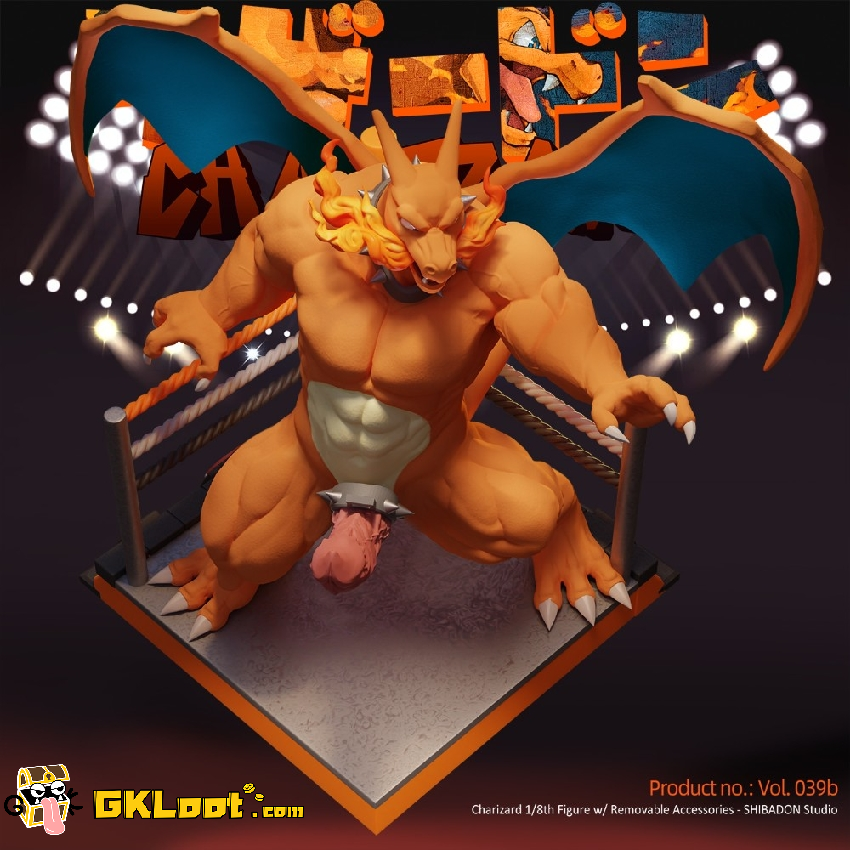 [Pre-Order] Shibadon Studio Pokémon Charizard Statue