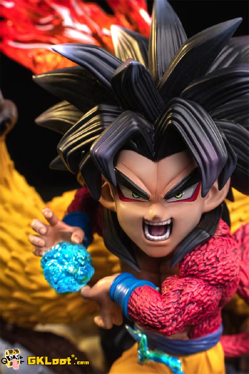 Knife Studio Dragon Ball Super Saiyan 4 Goku Statue
