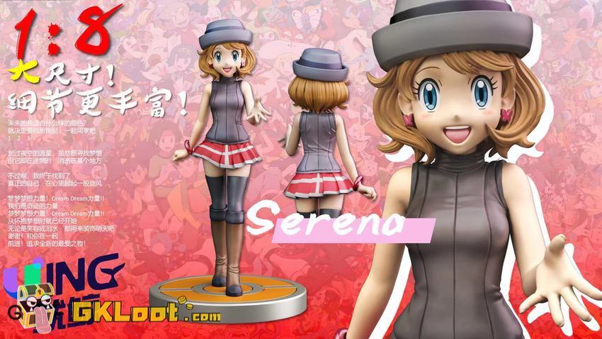 [Out of stock] UING Studio Pokémon Ash Ketchum & Serena Statue