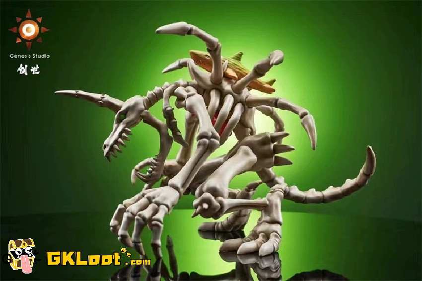 [Pre-Order] Genesis Studio Digital Monster Skull Greymon Statue