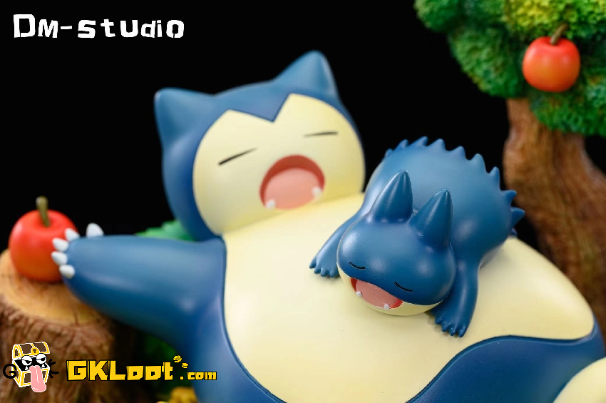 [In Stock] DM Studio Pokémon Sleeping Seires 010 Snorlax Family Statue