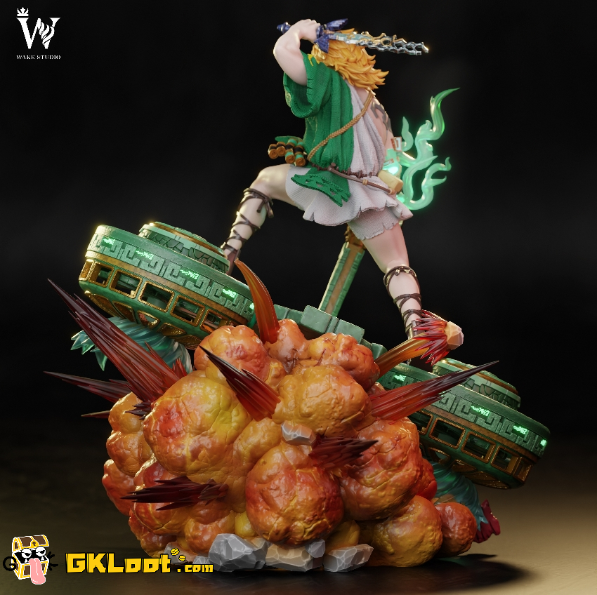 [Out of stock] Wake Studio 1/4 The Legend of Zelda Link Statue w/ LED