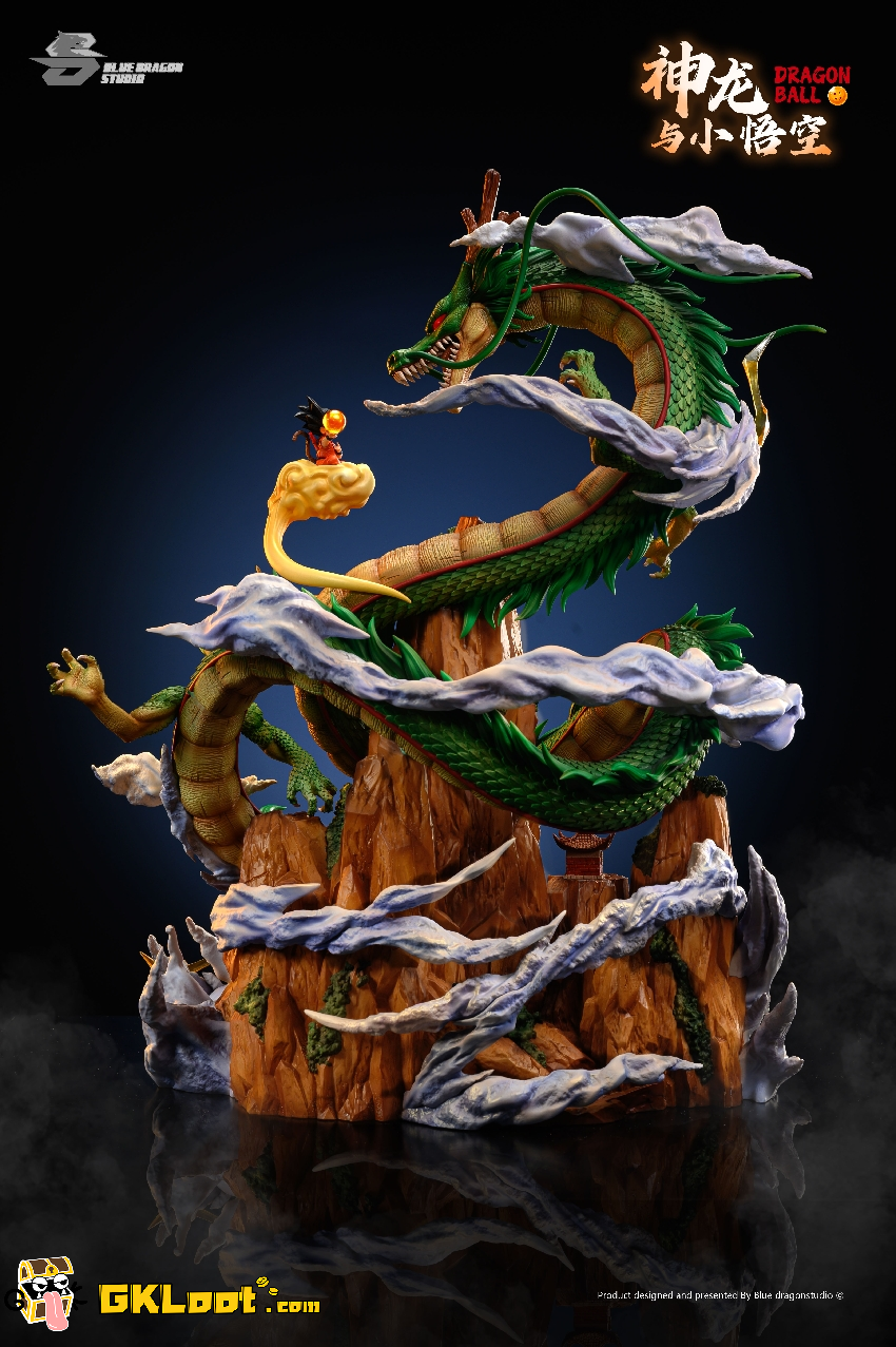 [Out of stock] Red Dragon Studio Dragon Ball Wish Shenron Statue w/ LED