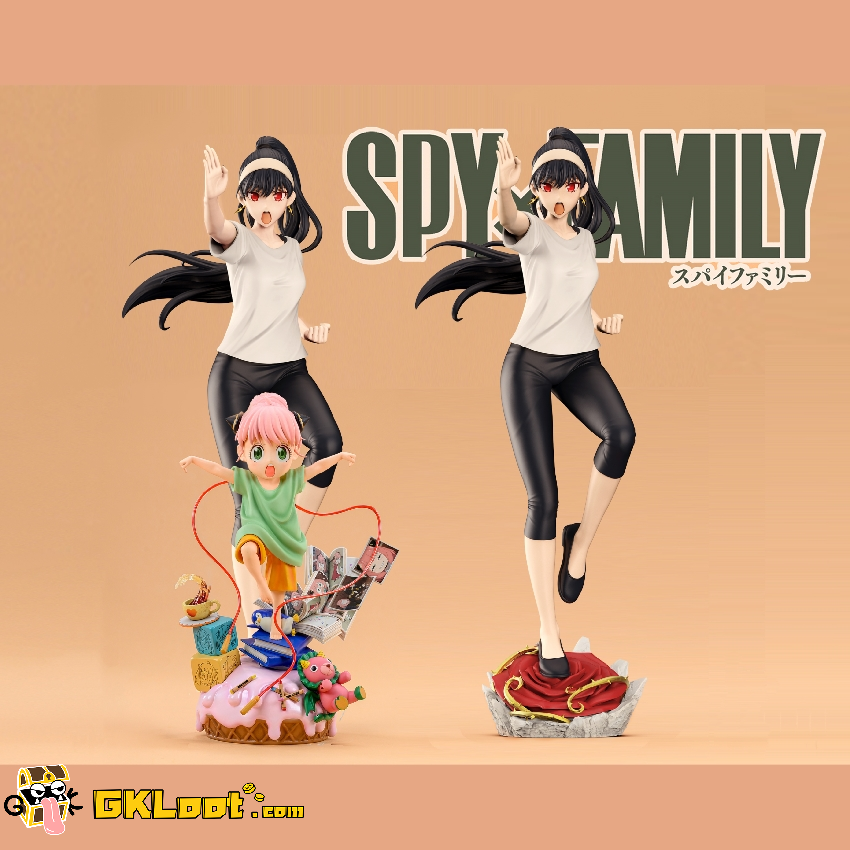 [Out of stock] Little Love Studio 1/6 Spy x Family Anya Forger & Yor Forger Statue