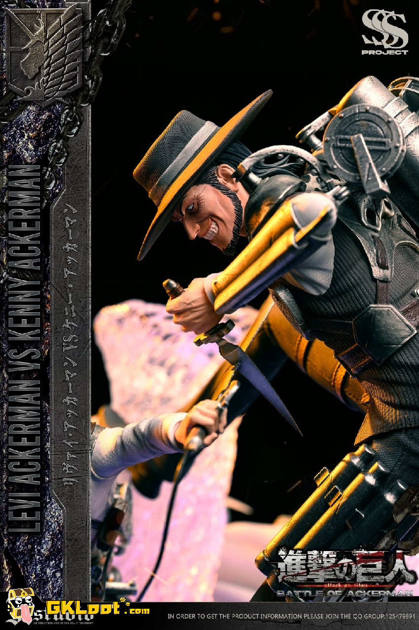 [Pre-Order] JR studio Attack On Titan Battle of Ackerman Statue