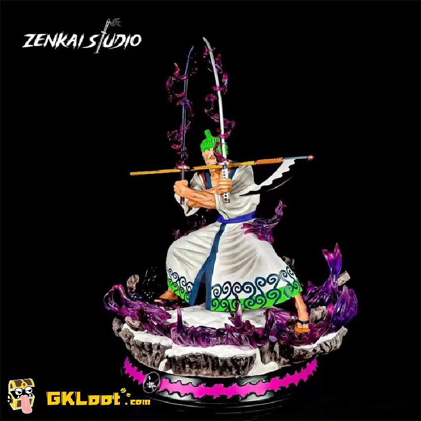 [Pre-Order] Zenkai Studio One Piece Roronoa Zoro Statue w/LED