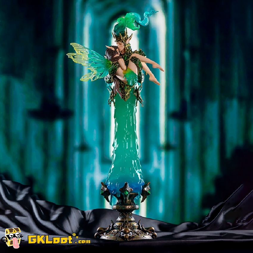[Pre-Order] The Sleeping Beauty of Moth & Flame Green Statue