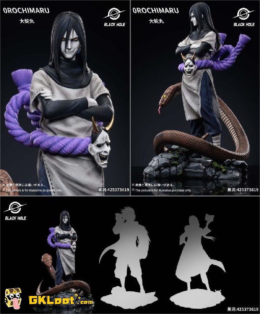[Pre-Order] Black Hole Studio 1/6 Naruto Orochimaru Statue