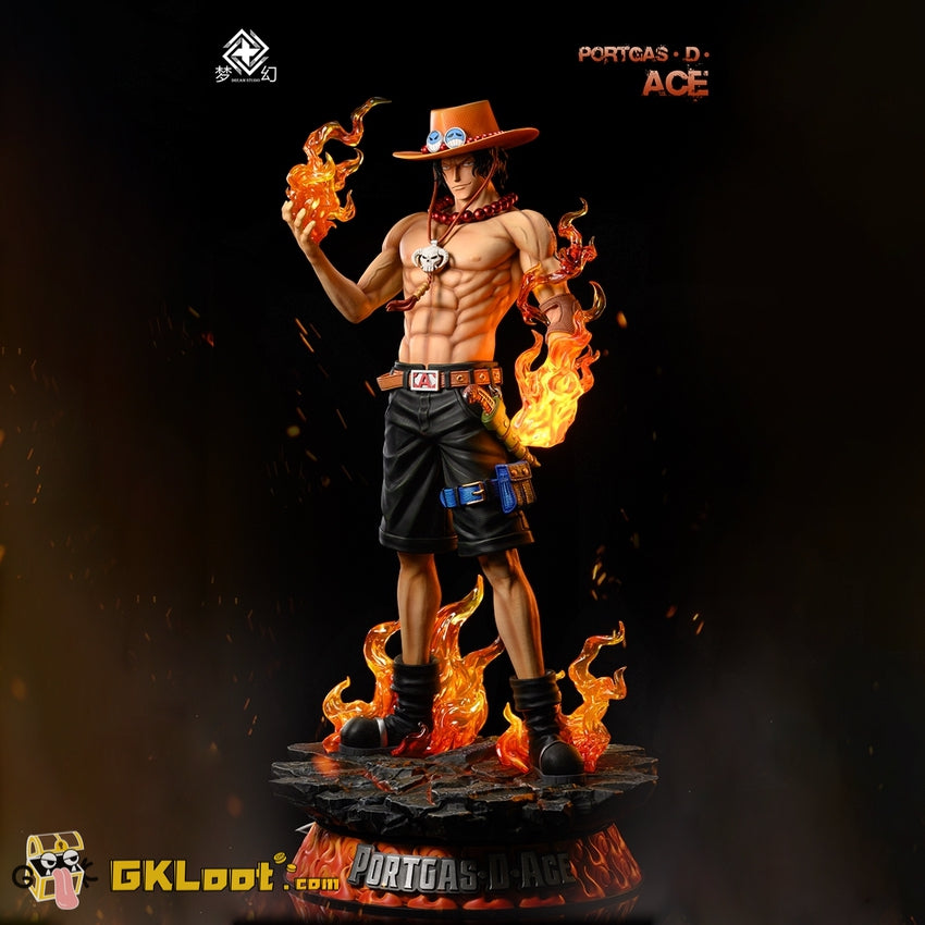 [Out of stock] Dream Studio 1/3 One Piece Portgas·D·Ace Statue