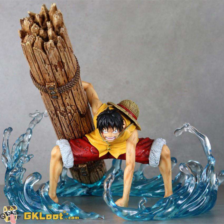 [Out of stock] Licking Dog Studio One Piece Marineford Arc Monkey D. Luffy Statue