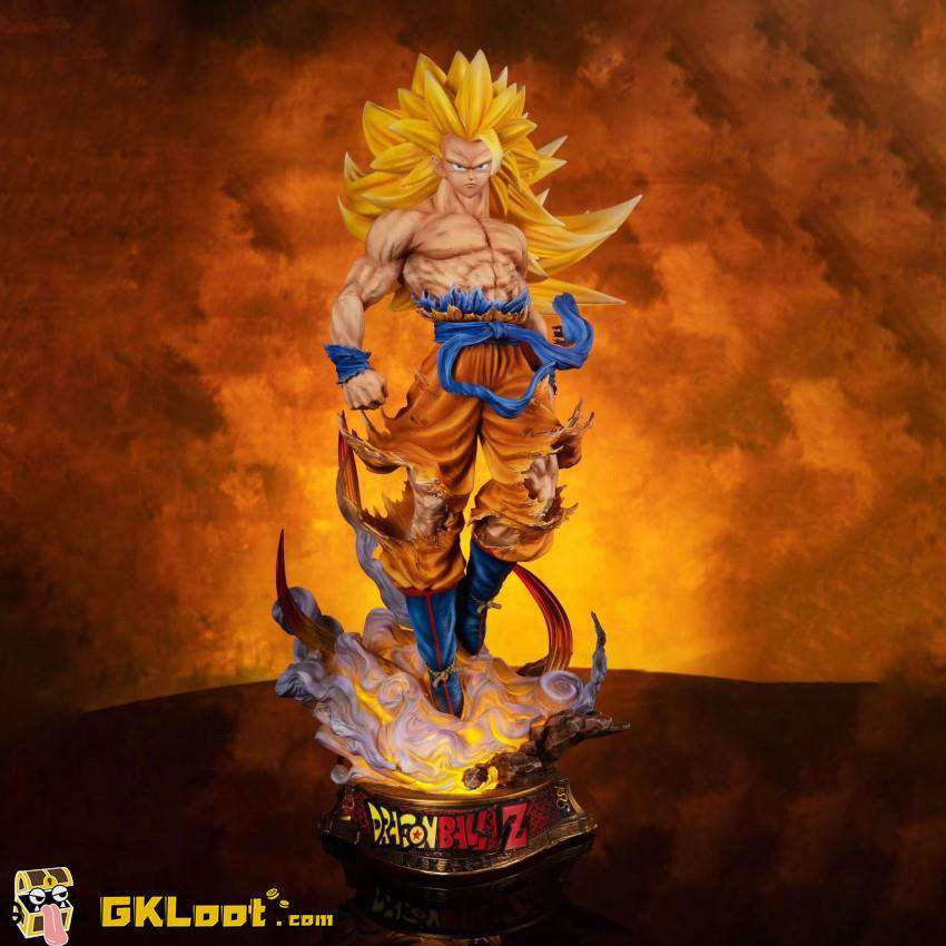 [Out of stock] Super Bomd Studio Dragon Ball Super Saiyan 3 Son Goku Statue