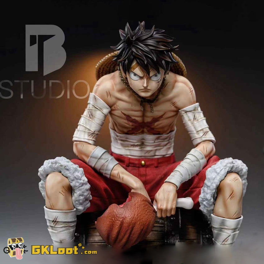 [Out of stock] BT Studio One Piece Sitting Monkey D. Luffy Statue