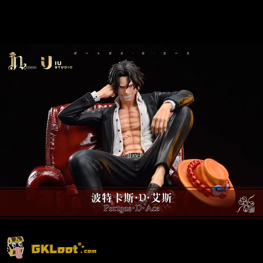 [Out of stock] IN Studio & IU Studio One Piece Ace Statue
