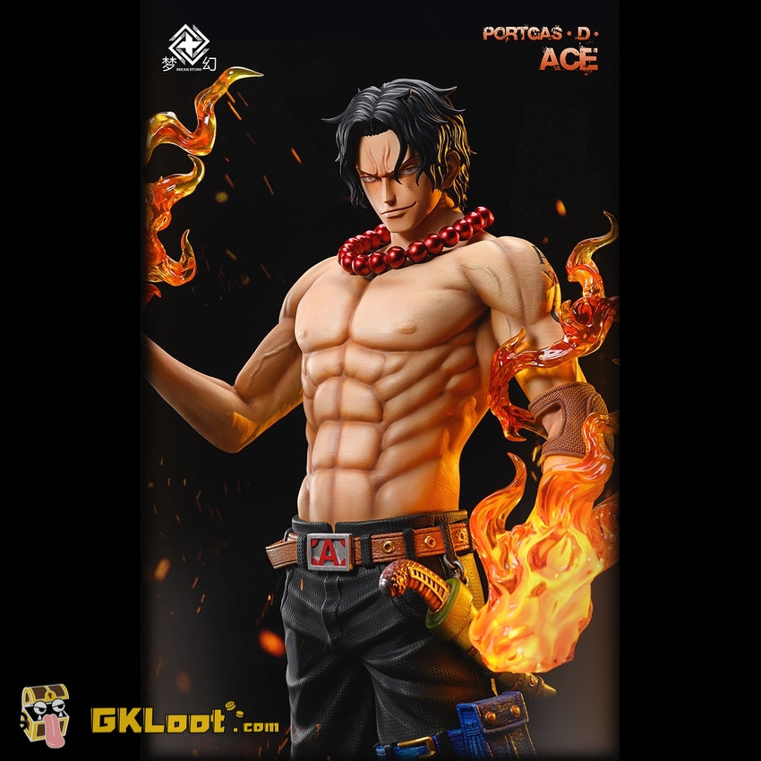 [Out of stock] Dream Studio 1/3 Bust One Piece Portgas·D·Ace Statue