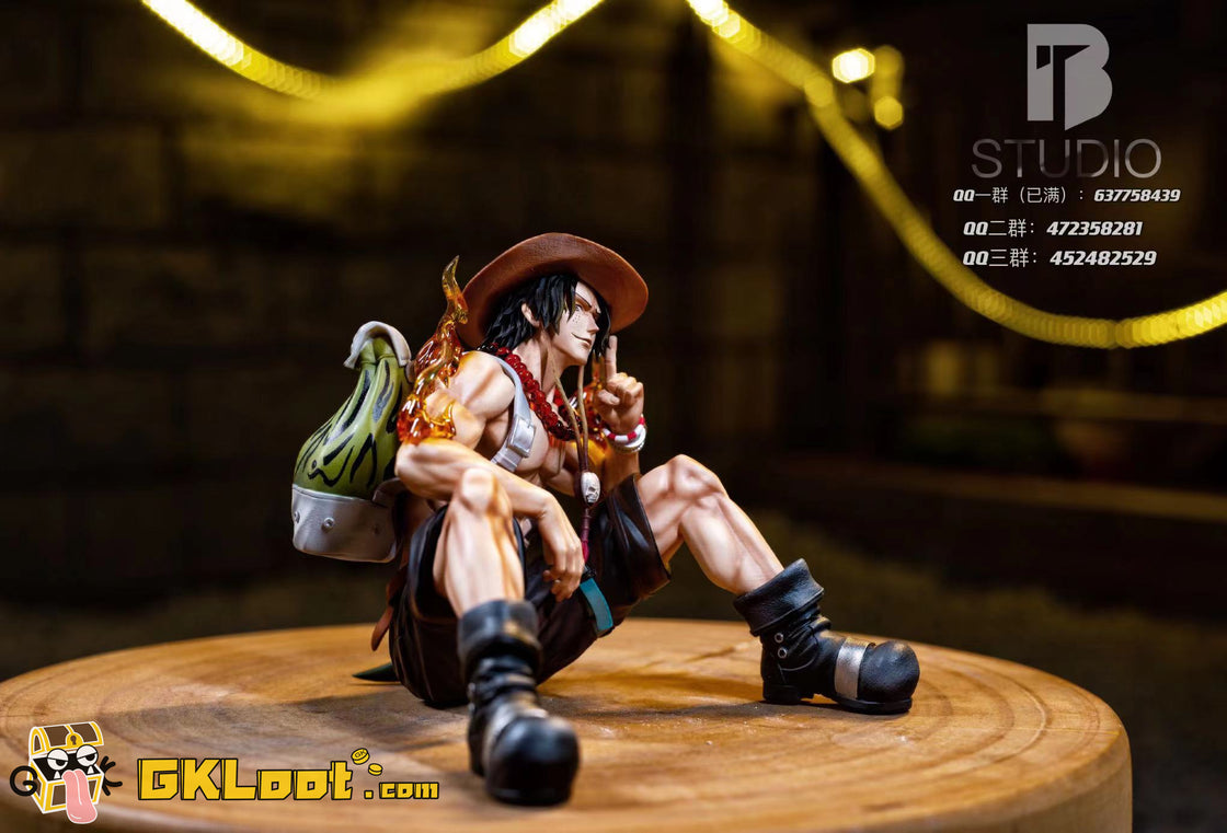[Pre-Order] BT Studio One Piece Sitting Series Portgas D. Ace Statue