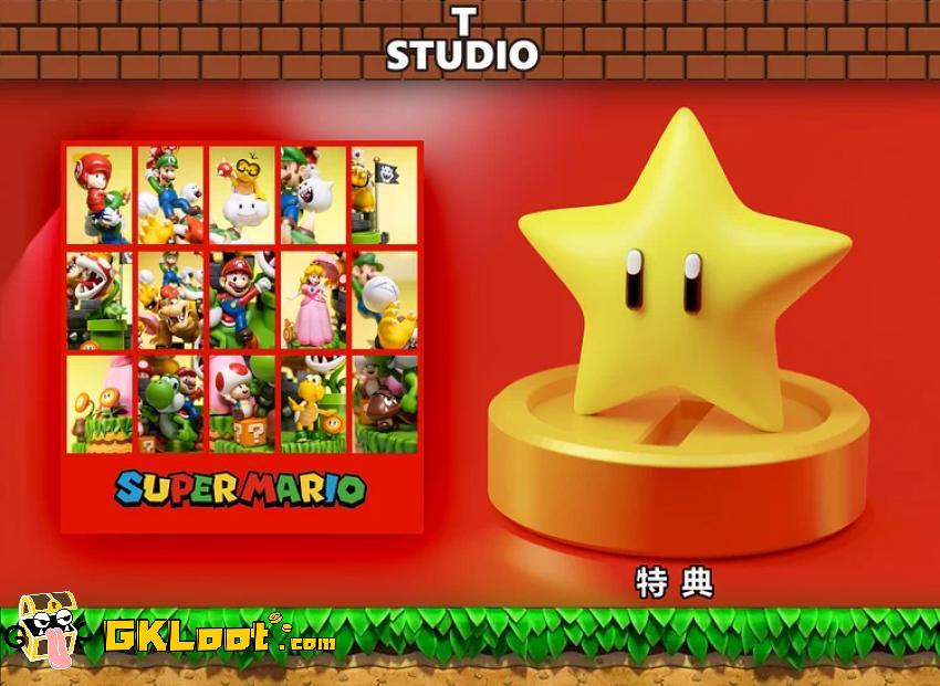 [Out of stock] T Studio Super Mario Family Statue