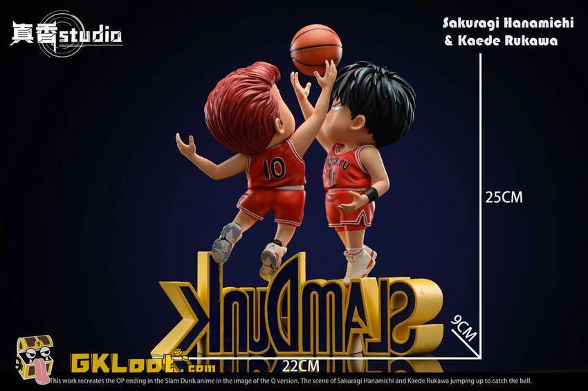 [Pre-Order] ZX Studio SD Slam Dunk Sakuragi Hanamichi & Kaede Rukawa's Jump Ball Statue