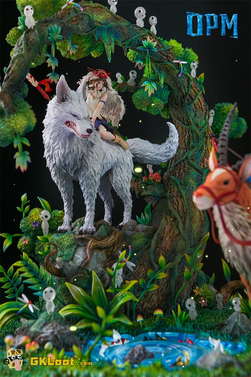 Forest Spirit-Princess Mononoke-studio ghibli-FANART FIGURINE
