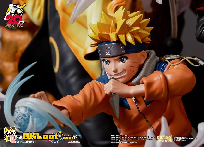 Naruto: Shippuden Naruto Uzumaki Animation 20th Anniversary Costume Statue  - Three If By Space