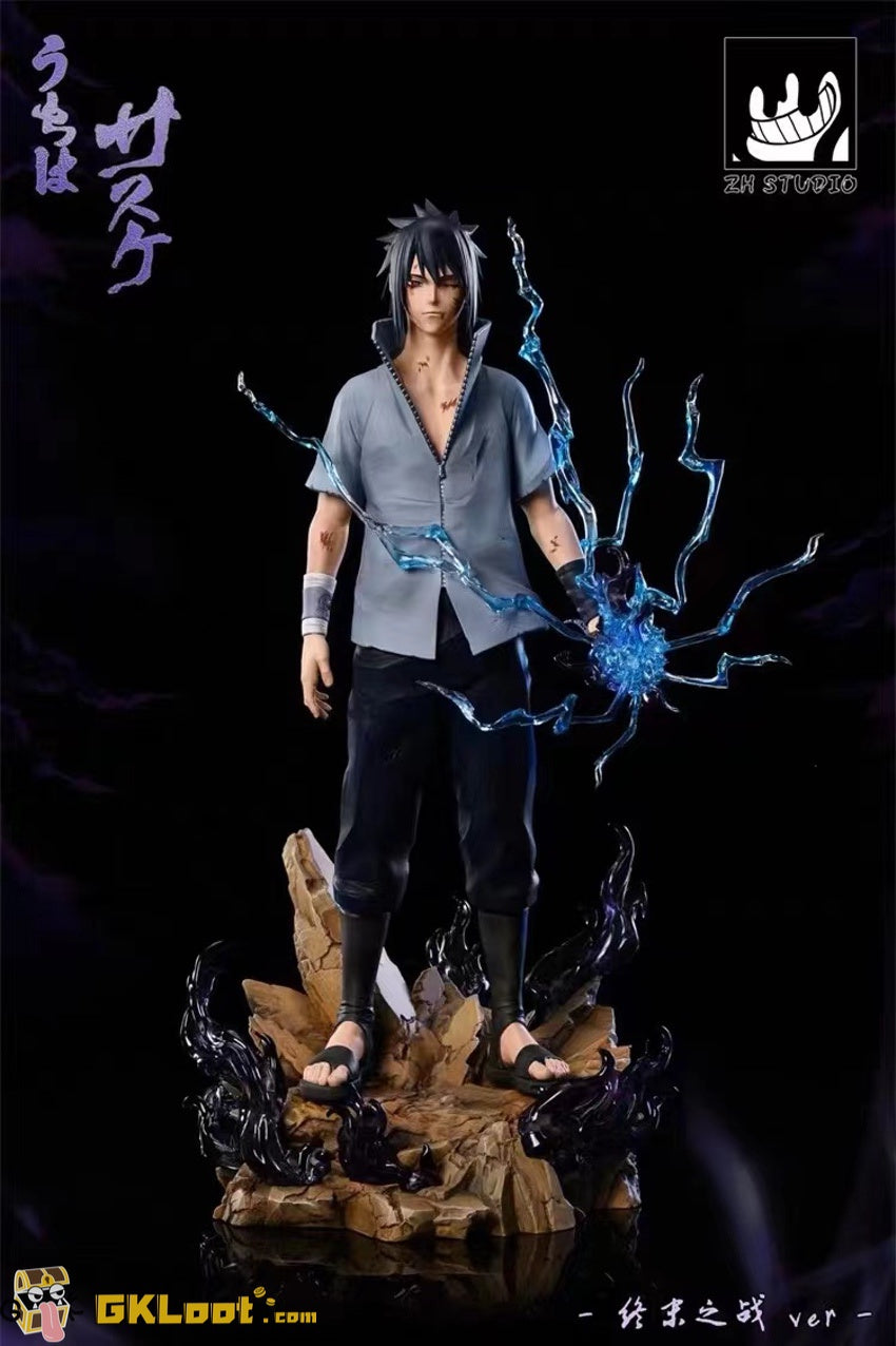 [Out of stock] ZH Studio Naruto The Valley of the End Uchiha Sasuke Statue