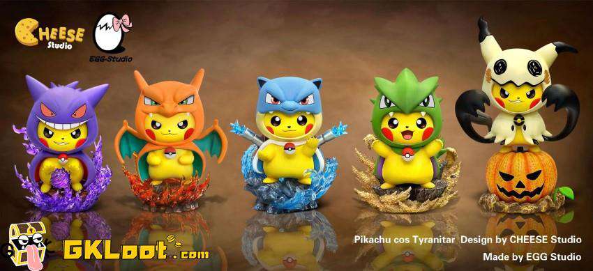 [Out of stock] Cheese Studio X EGG Studio Pokémon Blastoise Cosplay Pikachu Statue