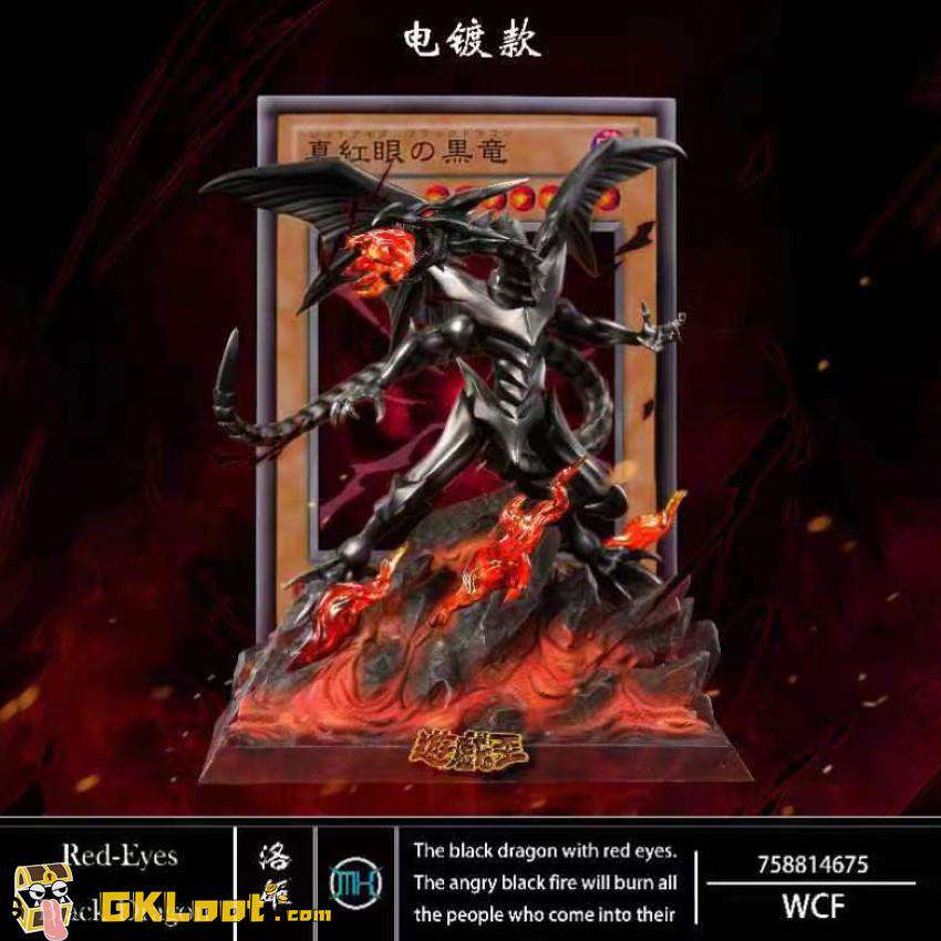 [Out of stock] LuoJi Studio X MX Studio Yu-Gi-Oh! Red-Eyes Black Dragon Statue