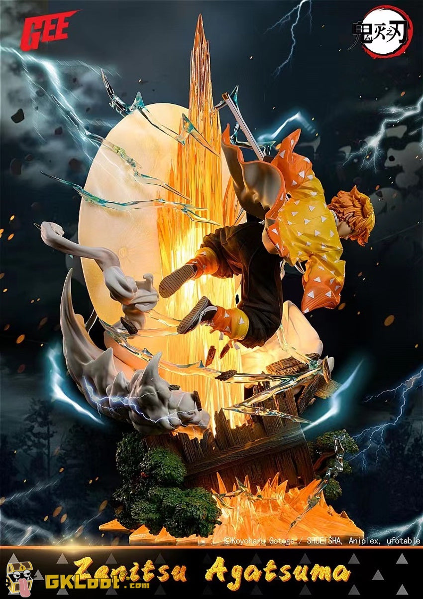 [Pre-Order] GEE Studio Demon Slayer Agatsuma Zenitsu Thunder Breathing Statue