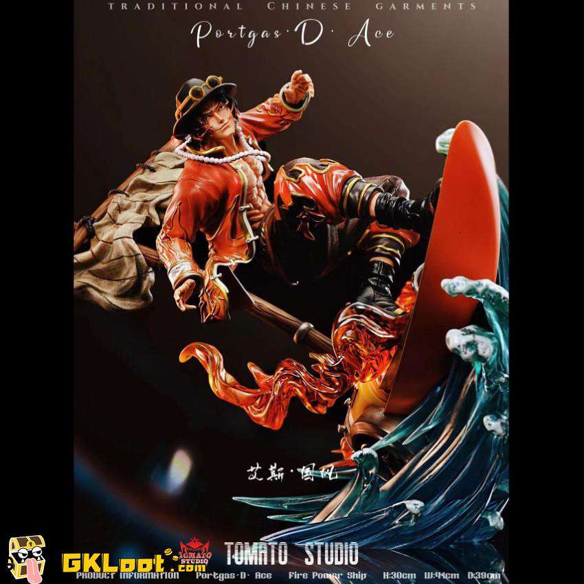 [Pre-Order] Tomato Studio 1/6 One Piece Chinese Style Portgas D. Ace Statue