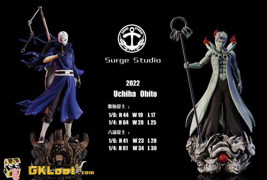 [Out of stock] Surge Studio Naruto Obito Uchiha Statue