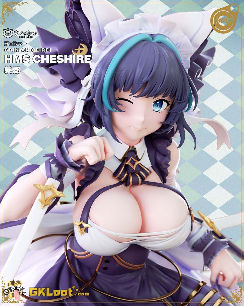 [Out of stock] MOSS Studio 1/6 Azur Lane Cheshire Statue