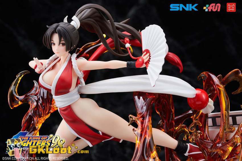 [Out of stock] MoWu Toys SNK Licensed The King Of Fighters Shiranui Mai Statue
