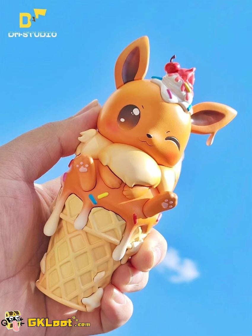 [Out of stock] DM Studio Pokémon Ice Cream Series Eevee Statue