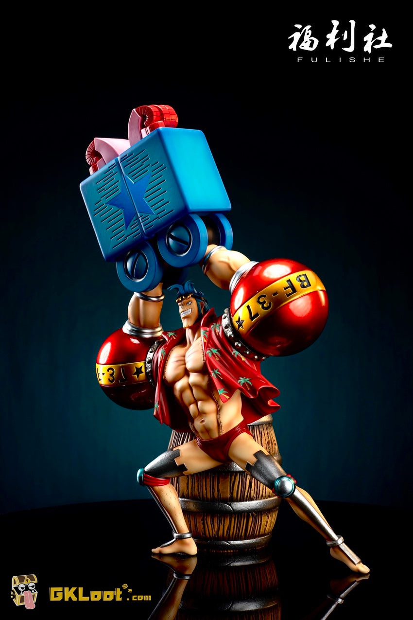 [Out of stock] Fulishe Studio POPMAX One Piece Franky Statue
