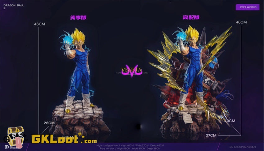 [Pre-Order] Du Studio 1/6 Dragon Ball Majin Vegeta Statue w/ LED