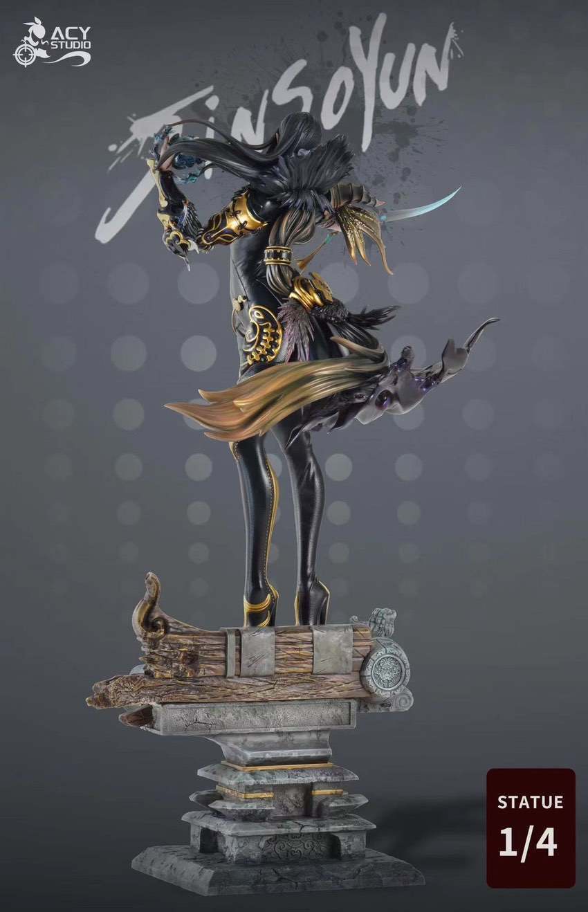 [Out of stock] ACY Studio 1/4 Blade＆Soul Jinsoyun Statue