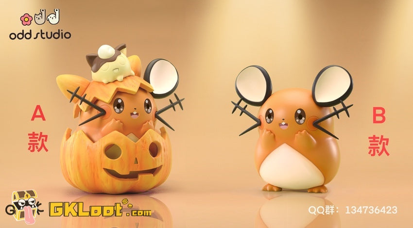 [Out of stock] ODD Studio Pokémon Halloween Dedenne Statue