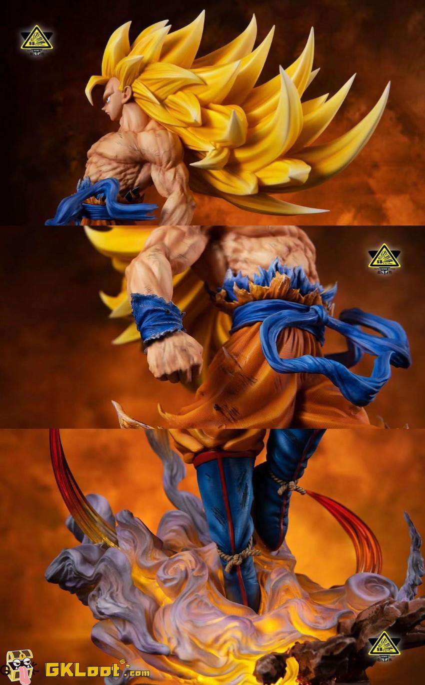 [Out of stock] Super Bomd Studio Dragon Ball Super Saiyan 3 Son Goku Statue