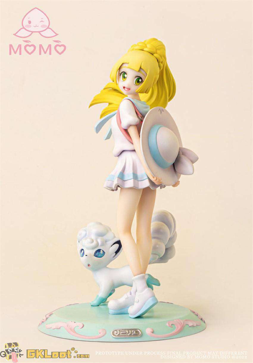 [Out of stock] Momo Studio 1/8 Pokémon Lillie & Alola Vulpix Statue